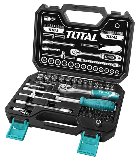 Total Socket set 46 pcs totaltools tht141451