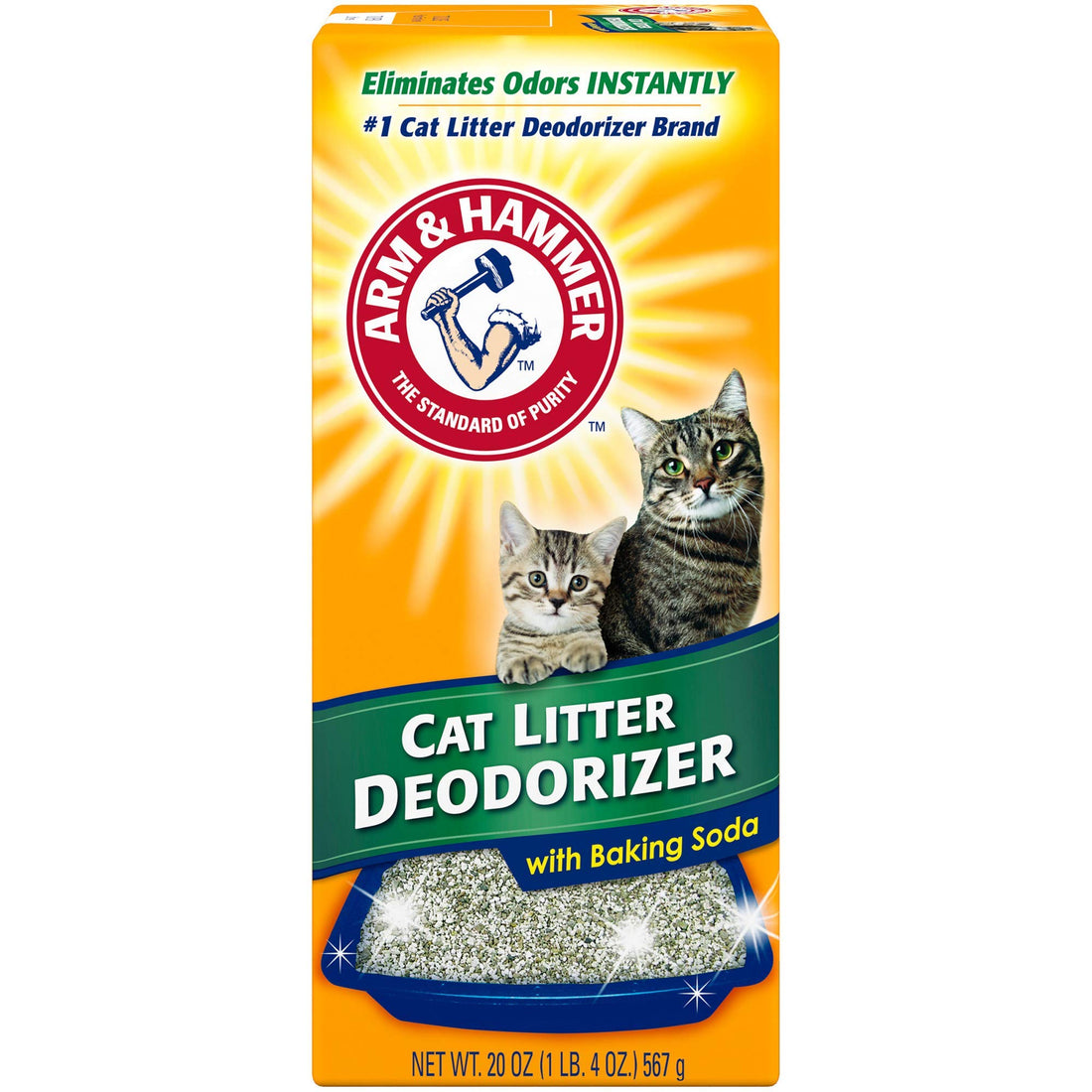 ARM & HAMMER KOFOHO Cat Litter Deodorizer, with Baking Soda, 20 oz 1