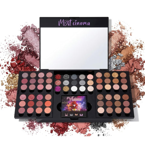 63 Color Eye Shadow Palette, Professional Makeup Shadow Palette, Highly Pigmented Intense Long Lasting Matte Shimmering Eyeshadow, Colorful Eye Shadow Waterproof
