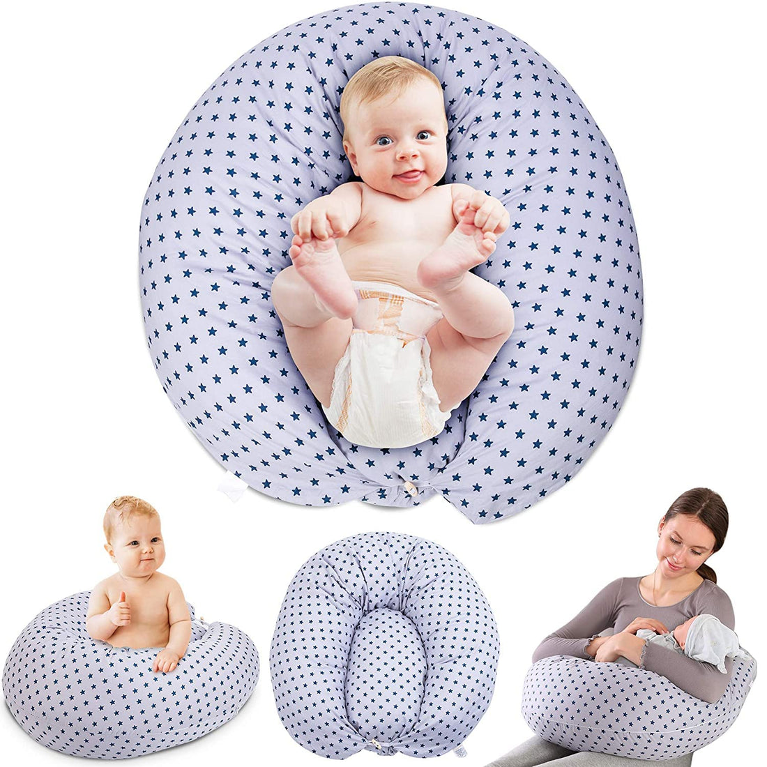 Moro Moro 3 Pregnancy Pillows, Full Body Pillow For Pregnancy Maternity Pillow For Pregnant Women, Pregnancy Must Haves Pregnancy Pillows For Sleeping With Removable Cover