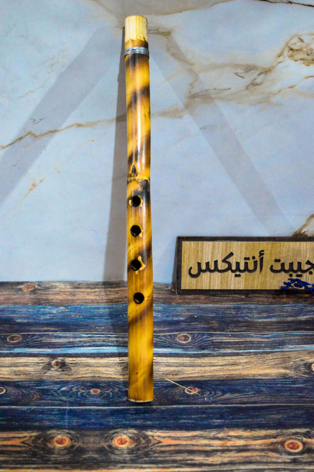 Egypt Antiques 100% Handmade Bamboo Wood Flute