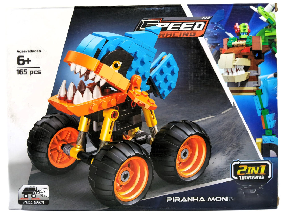 Building Blocks Car Shape 165 Pieces +6 Ages