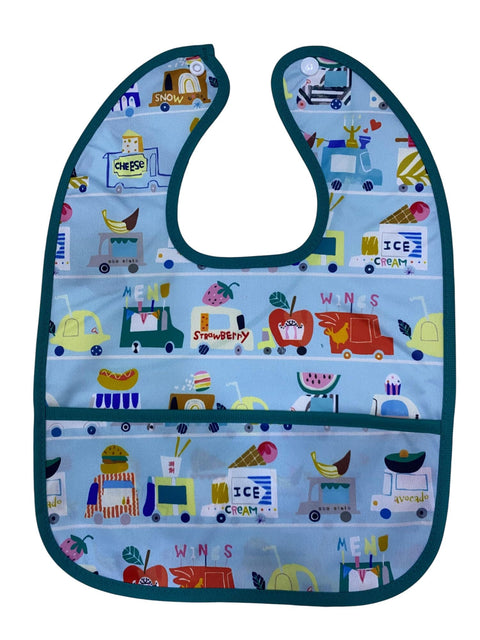 Fantastic-Kids-Toys Baby Cloth Feeding Bib for Newborn and Infant, Cartoon Design, Light and Easy to Clean - BPA Free, Practical for Daily Feeding - Code 2001