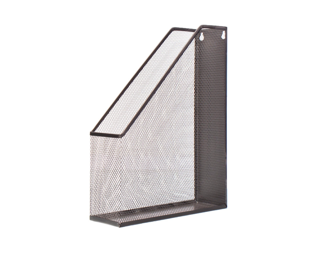 Elmaayergy 3002_HS-17002C-7 Metal Mesh Magazine File, Premium Materials Ensure Durability And Professional Finish - Grey