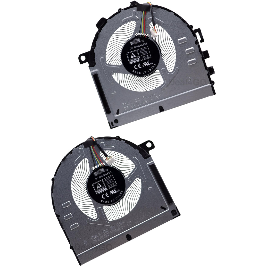 Deal4GO CPU GPU Graphics Cooling Fan 5H40S20431 Replacement for Lenovo IdeaPad Gaming 3 15 15ACH6 82K2, 15IHU6 (GTX 1650)