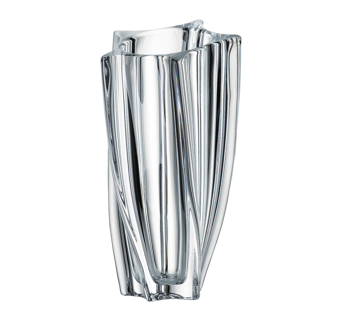Bohemia Yoko Vase 30.5 cm- Crystal Clear Glass