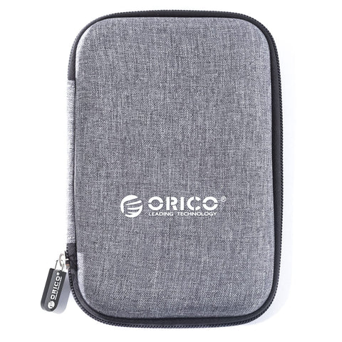 ORICO PHD-25 2.5-inch Hard Disk Storage Case, Portable Hard Drive Protective Case, SSD Body/Cable, Small Storage, Scratch-Resistant, Dustproof, Shockproof, 2.5-inch SSD Storage Case, Blue