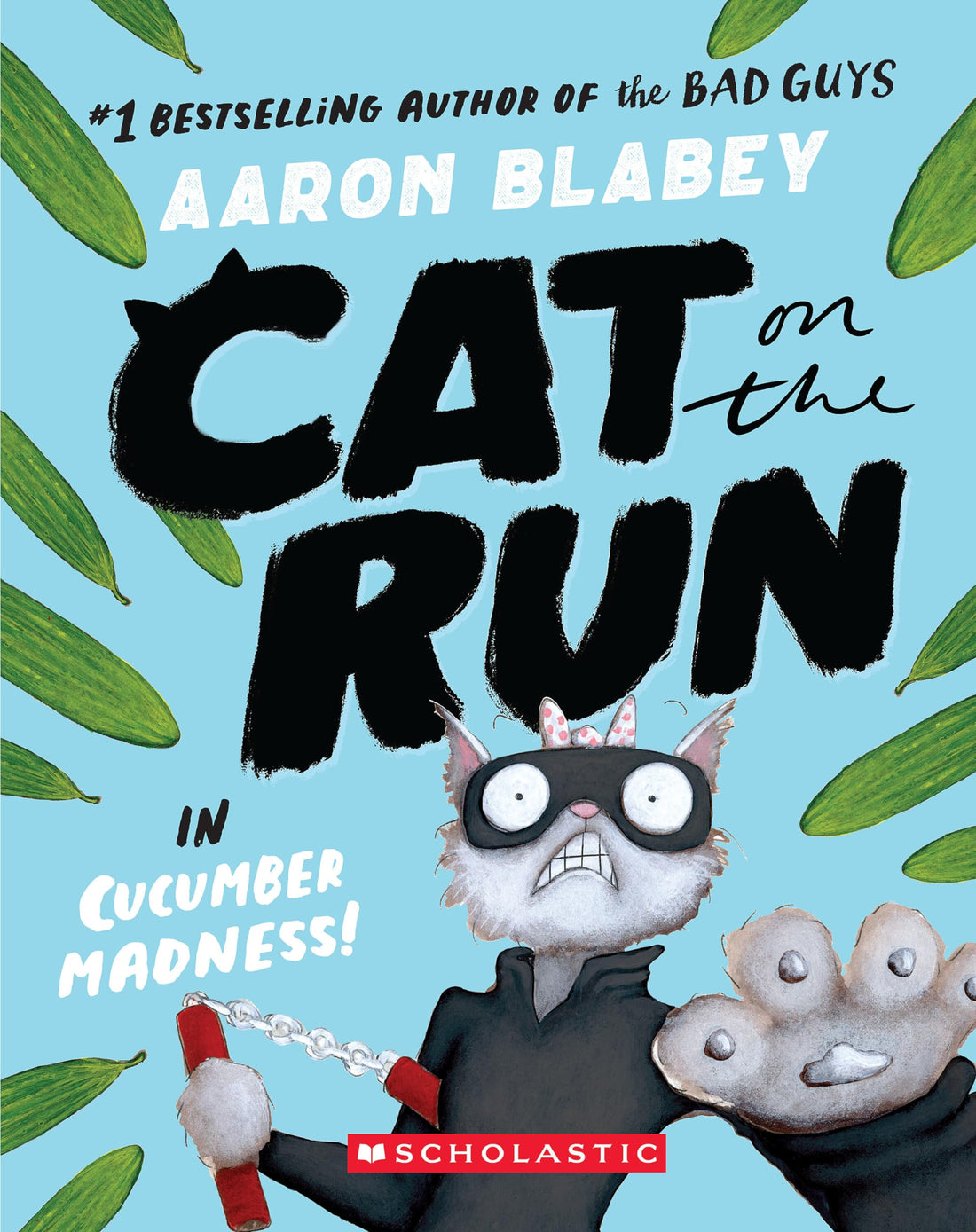 Cat on the Run in Cucumber Madness! (Cat on the Run #2) (Volume 2)