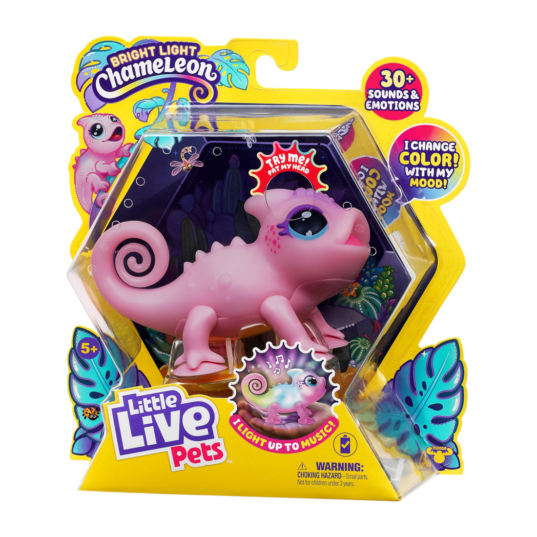 Little Live Pets Bright Light Chameleon Single PK Nova