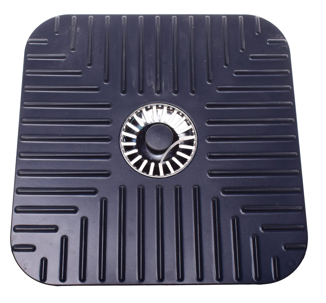 Dollar for Import Basic Acrylic And Metal Sink Strainer, 30X30Cm - Black