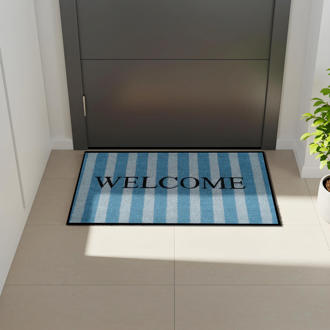 Bosat Premium Door Mat | Non Slip | Material | Durable, Stylish - Perfect for Indoor, Outdoor Bath Room, Hallway, Living Room, 45 x 80 CM. M5
