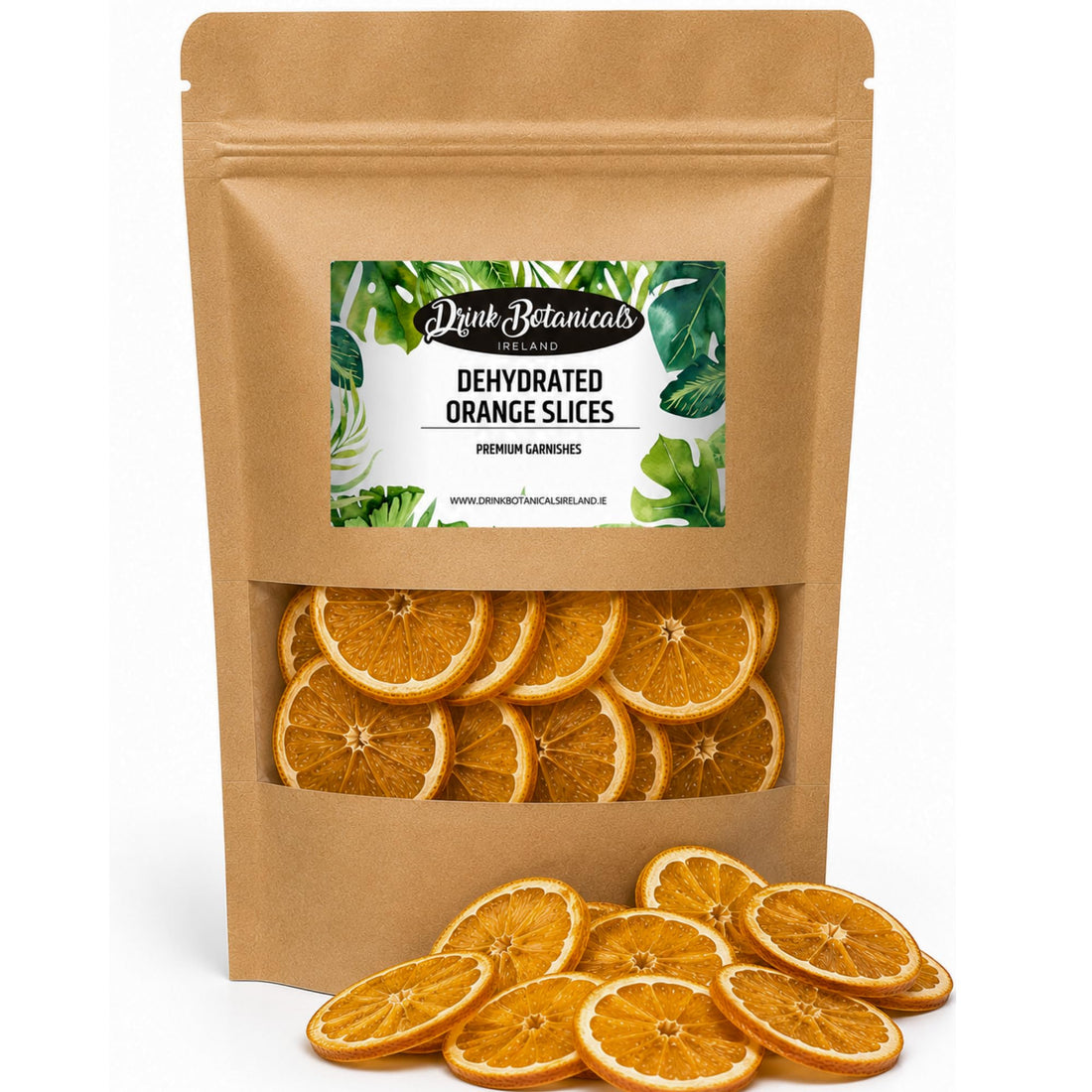 Dehydrated Dried Orange Slices | Orange Wheels | 45 + Servings Approx | 100% Natural No Added Sugars | For Cocktails, Wreath Making, Tea, Cakes, Decoration | Oranges For Cocktails | 3.5 OZ | 100 Grams