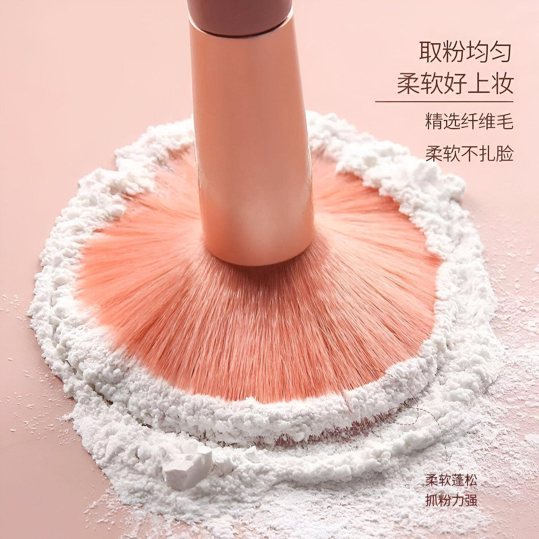 Travel Makeup Tools - 7-Piece Brush Kit with Portable Case, Includes Specialized Brushes for Foundation, Concealer, and Blush, Perfect for On-the-Go Makeup Application