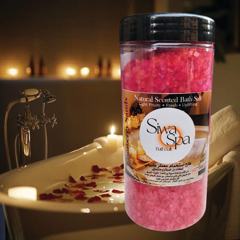 Siwa Spa Bath Salt & Scrub Cranberry Scent (700g)