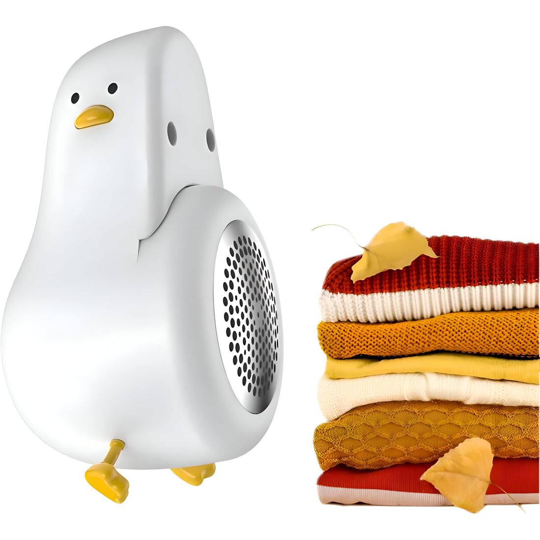 LintRemover - Portable fabric shaver device for quickly cleaning lint, fuzz, hair and dust from clothes, blankets, upholstery and carpets to restore a fresh new look