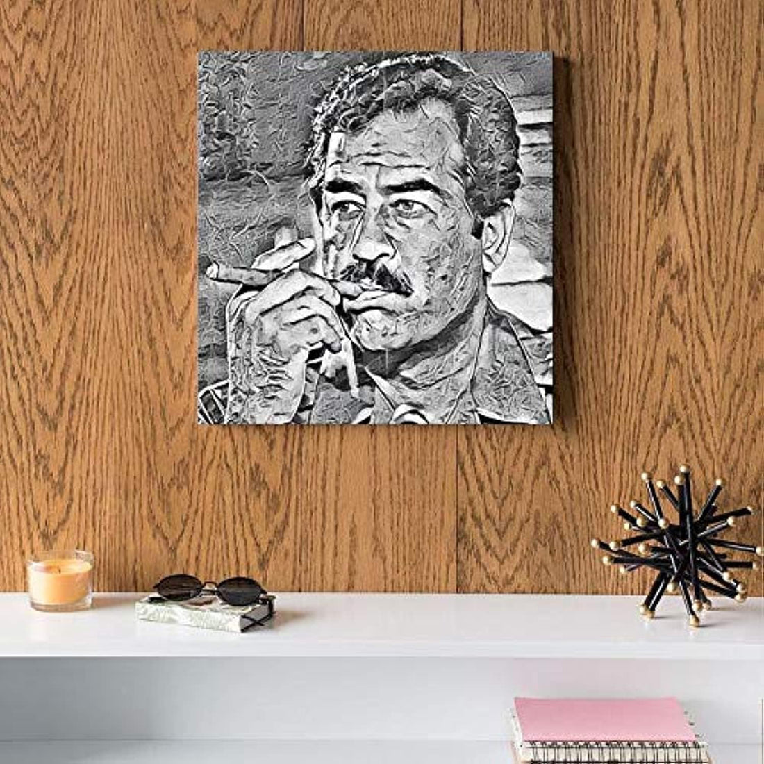 ATIQ MDF Wall Art 30x30cm - Art Print for Living Room