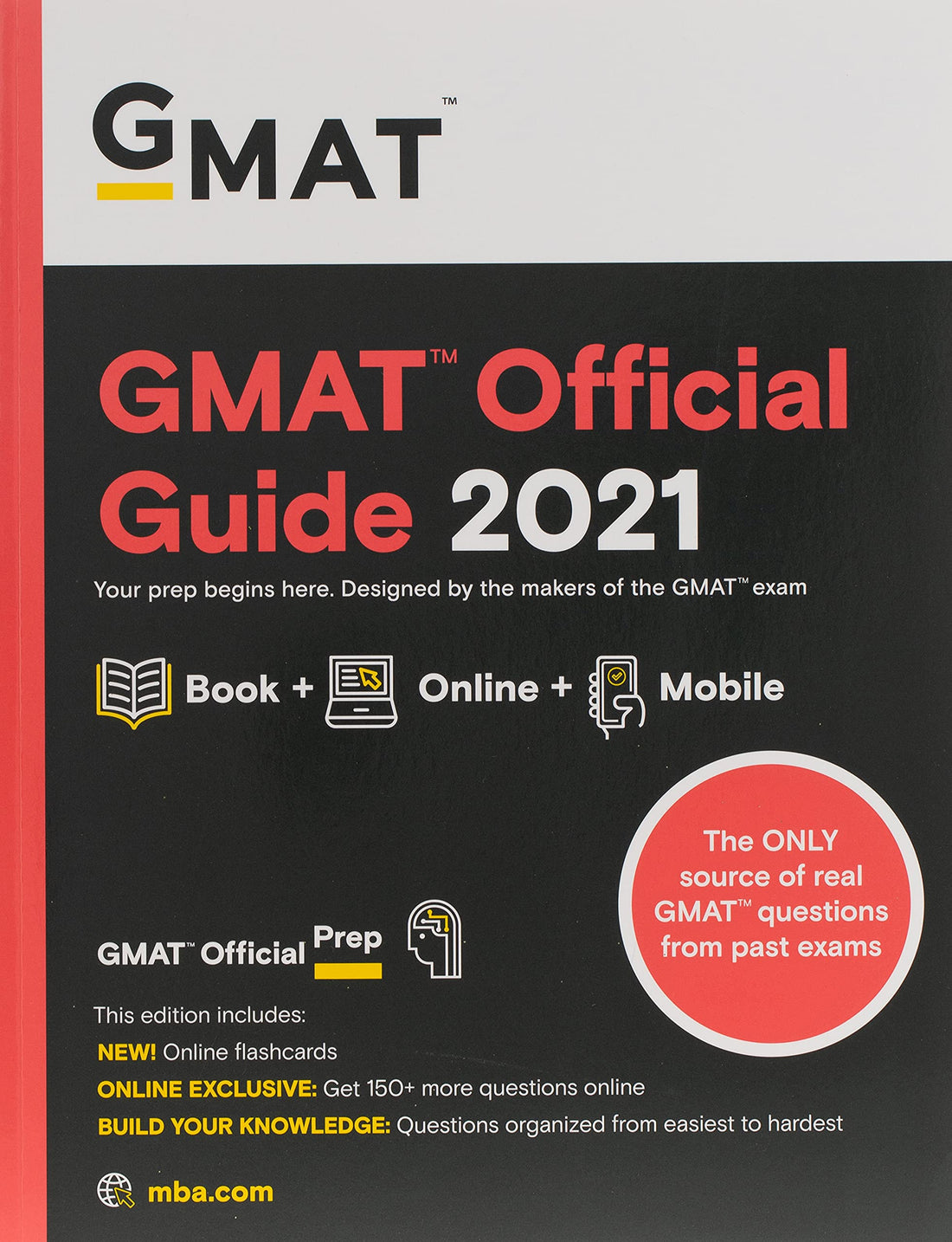 WILEY GMAT Official Guide 2021: Book + Online Question Bank