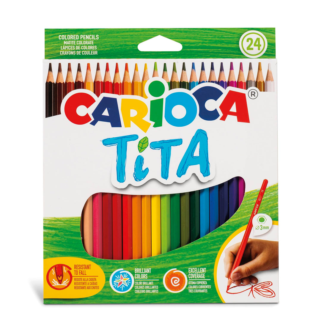 CARIOCA Tita 24pcs Colored Pencils
