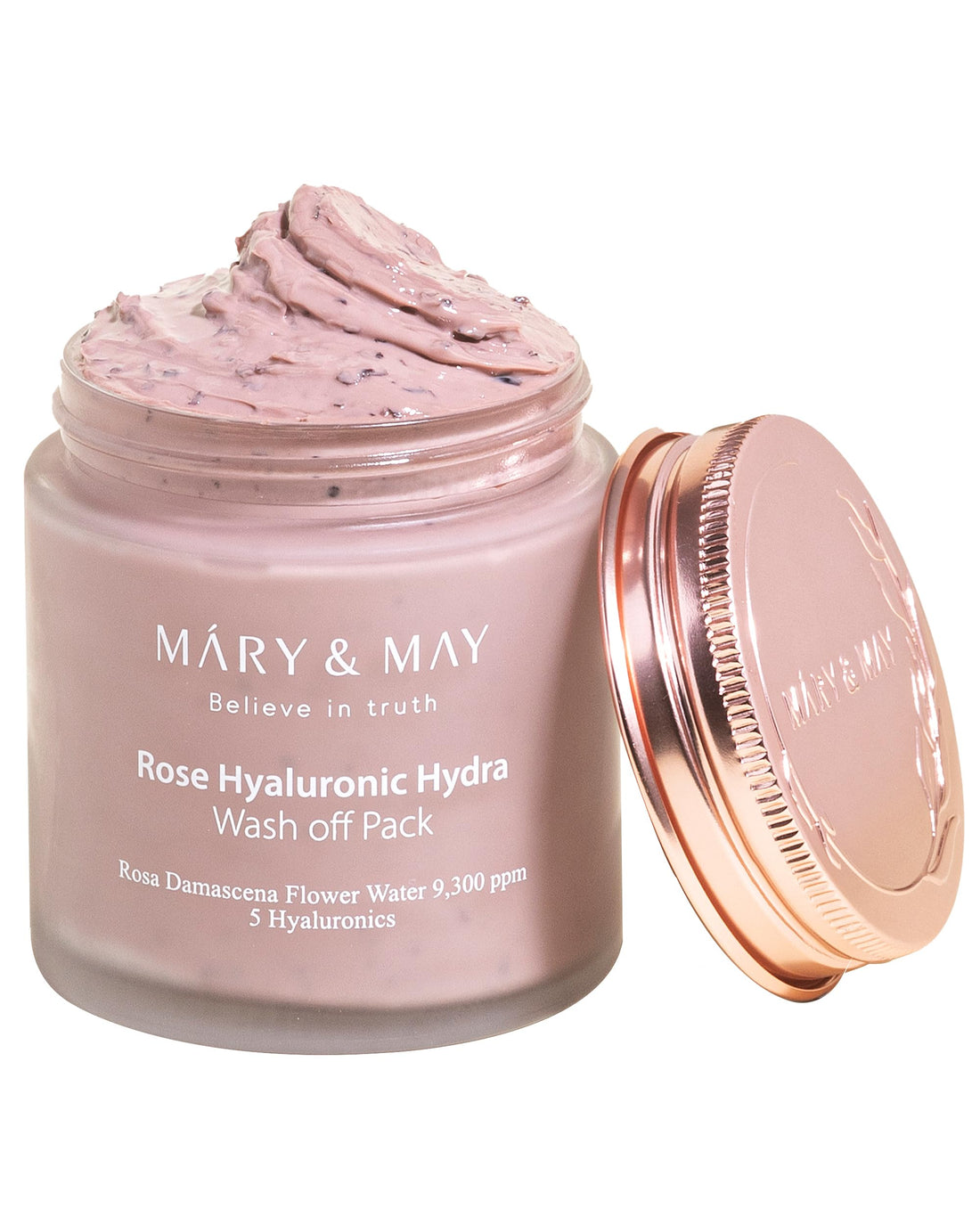 Mary & May Vegan Rose Hyaluronic Hydra Wash Off Pack 125g