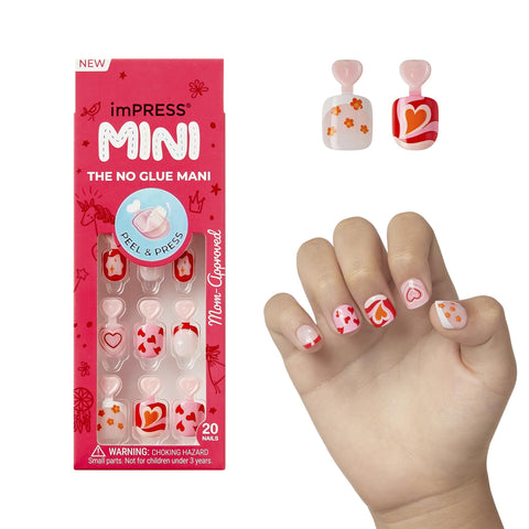Kiss imPRESS Kids Press-On Nails, Playground Style (IMK27C)