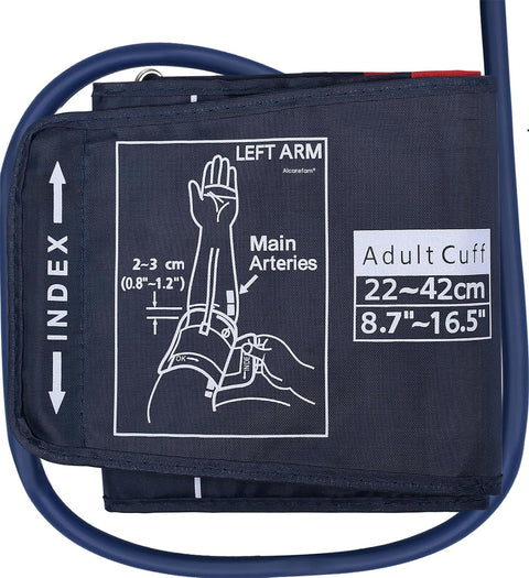 Automatic Blood Pressure Monitor Band Size 22-42cm Compatible with All Digital Devices