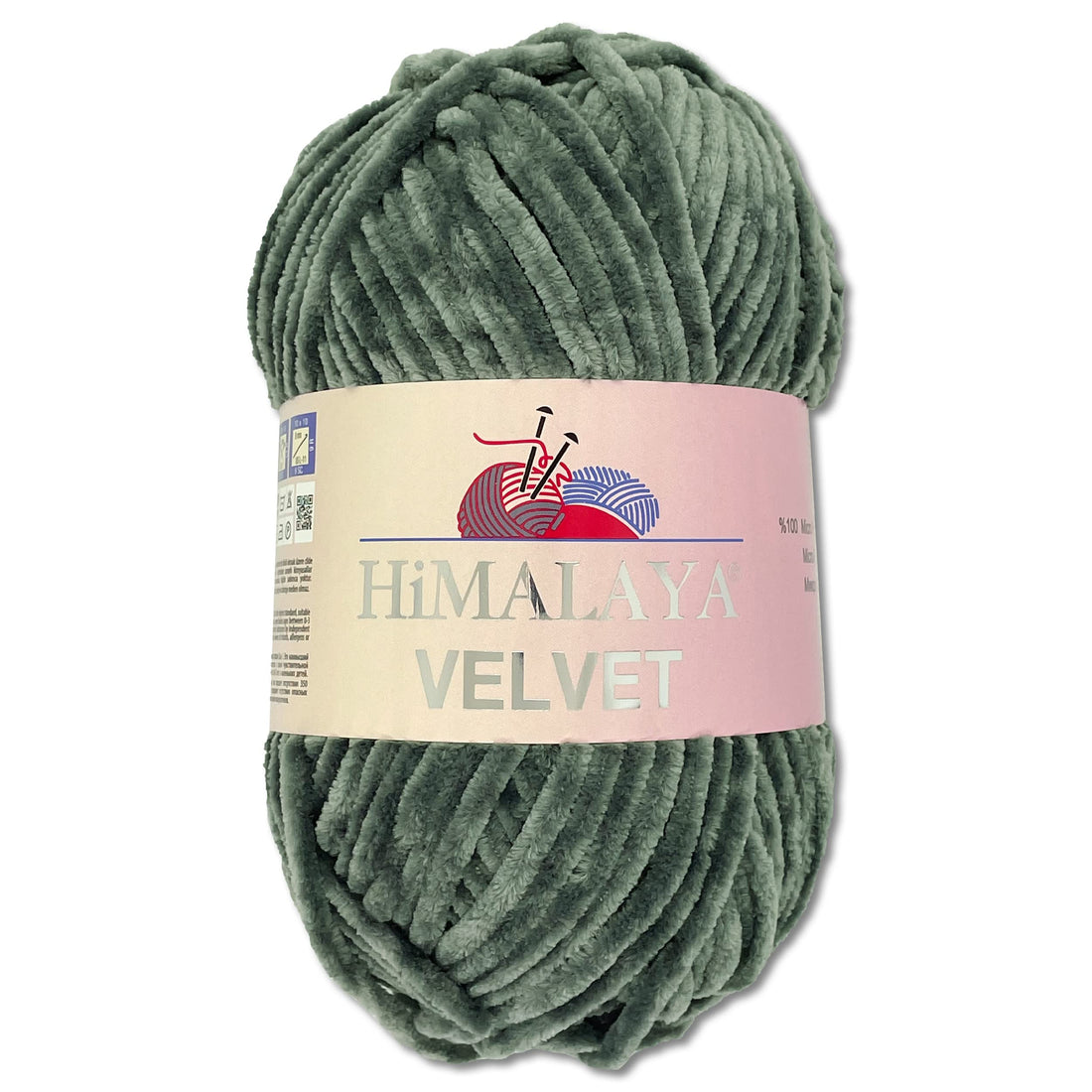 Wohnkult Himalaya 100 g Velvet Dolphin Wool 40 Colours to Choose From Chenille Knitting Yarn Fluffy Yarn Shiny Accessory Clothing Blankets (90020 | Dark Grey)