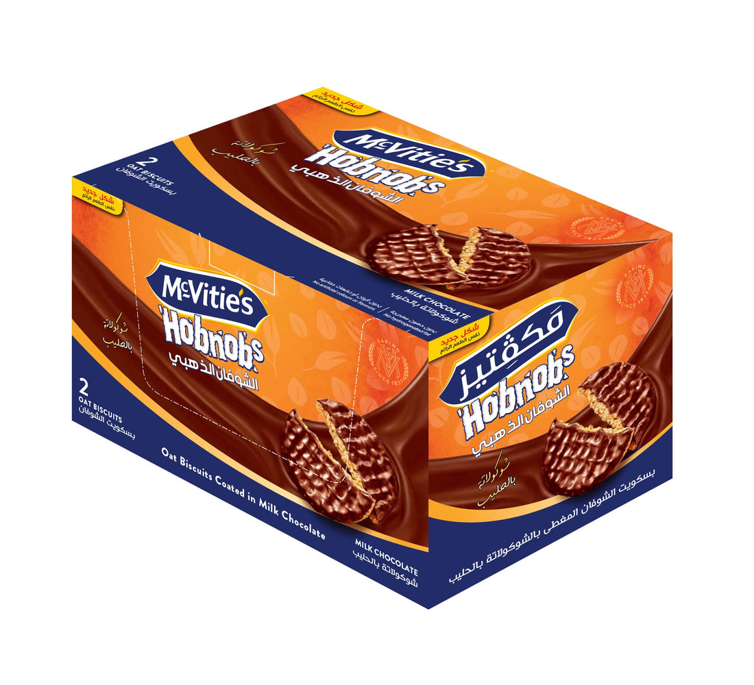 McVitie's Golden Oat Milk Chocolate Biscuit 28.5gm - 12 Pieces