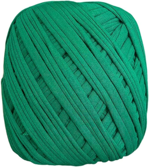 Portal Green Yarn – 1kg Chunky Cotton Crochet Yarn for Bags, Rugs & DIY Crafts-Multicolor Green