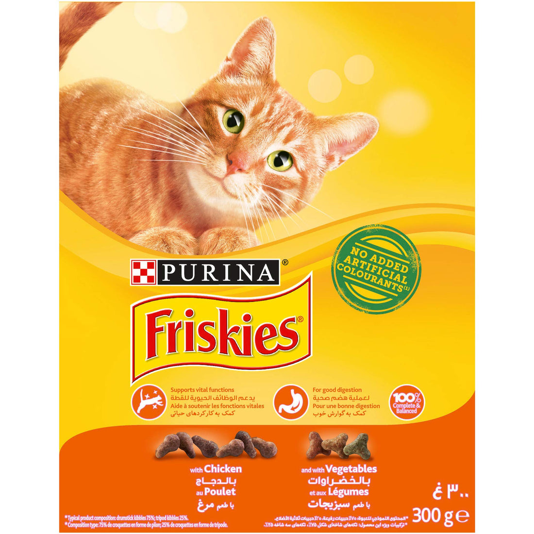 Purina FRISKIES Cat Chicken & Vegetables 300g