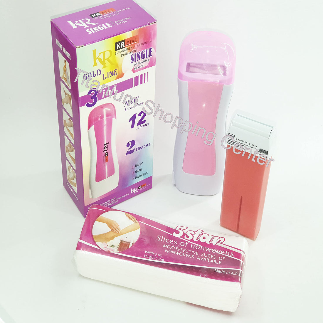 3 In1 Portable Hair Removal Wax Heater