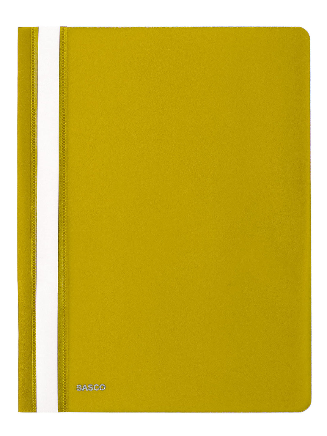 Bravo Sasco Pack of 12 FS Plastic Files - Yellow without pocket