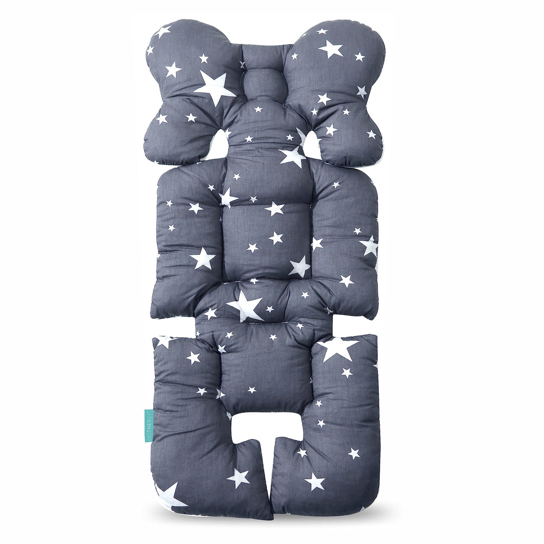 Moro Moro 3 Baby Stroller Seat Cushion For Multiple Baby Carriers (White Star)