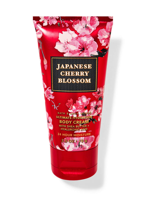 Bath & Body Works Japanese Cherry Blossom Travel Size Ultimate Hydration Body Cream