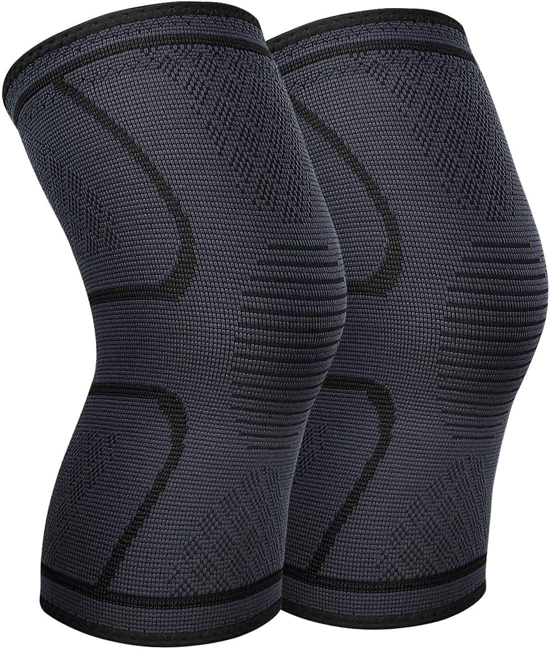 Knee Brace Adjustable Knee Support, Knee Pads Open-Patella Stabilizer Anti Slip with High Grade Quality Breathable Neoprene for Any Sport Protection