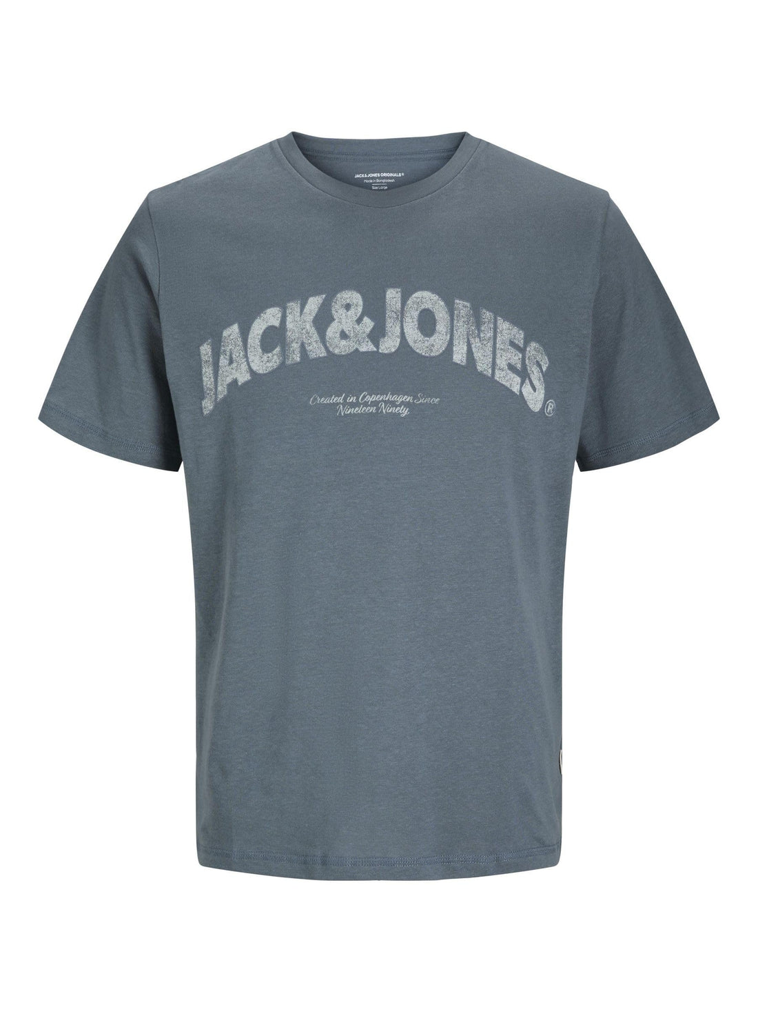 JACK & JONES Mens JORALMERIA BOLD BRANDING TEE SS CN LN Classic (pack of 1)