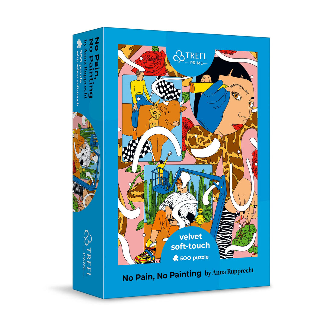 Puzzles - "500 UFT VELVET" - No Pain, No Painting_FSC Mix 70%