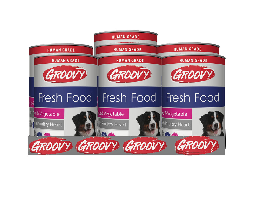 GROOVY fresh food 400g Wet Food x 7 , 2725617399771