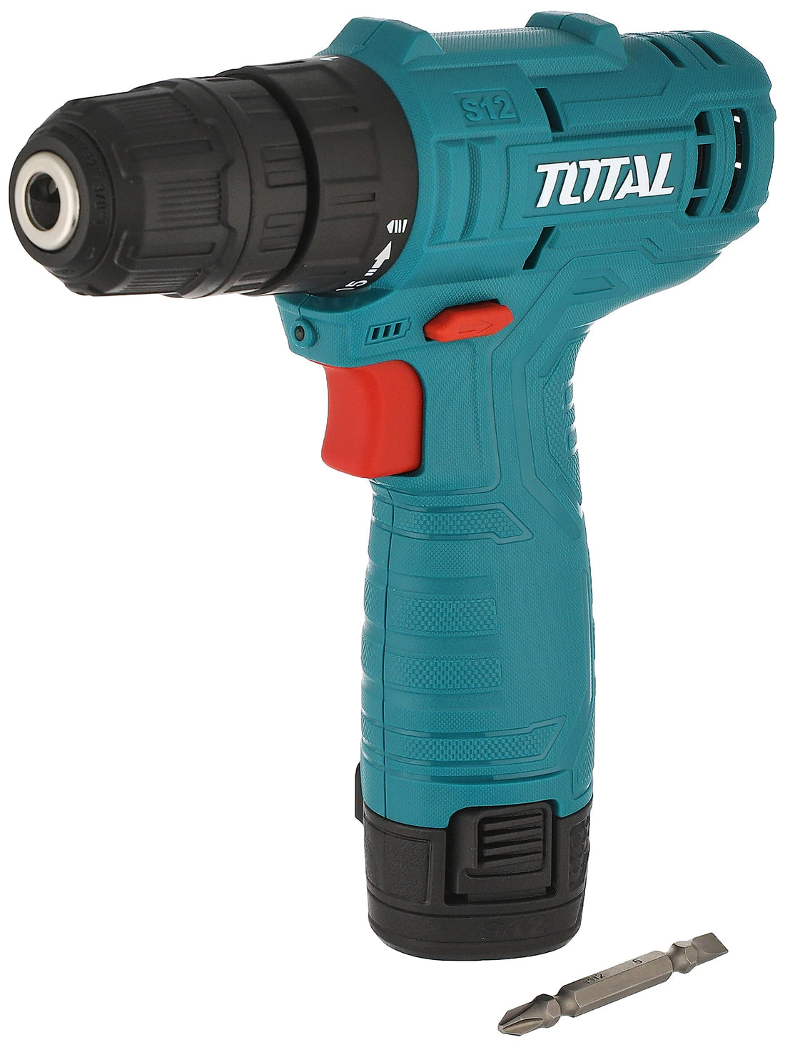 Total Drill disassemble and connect 12 v w screwdriver bit model: total tdli12415