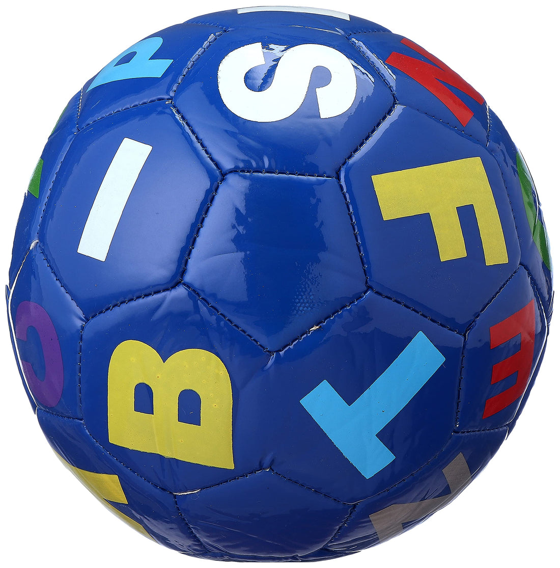 Football Letters,Size 2 - Blue, (14.5×14) cm