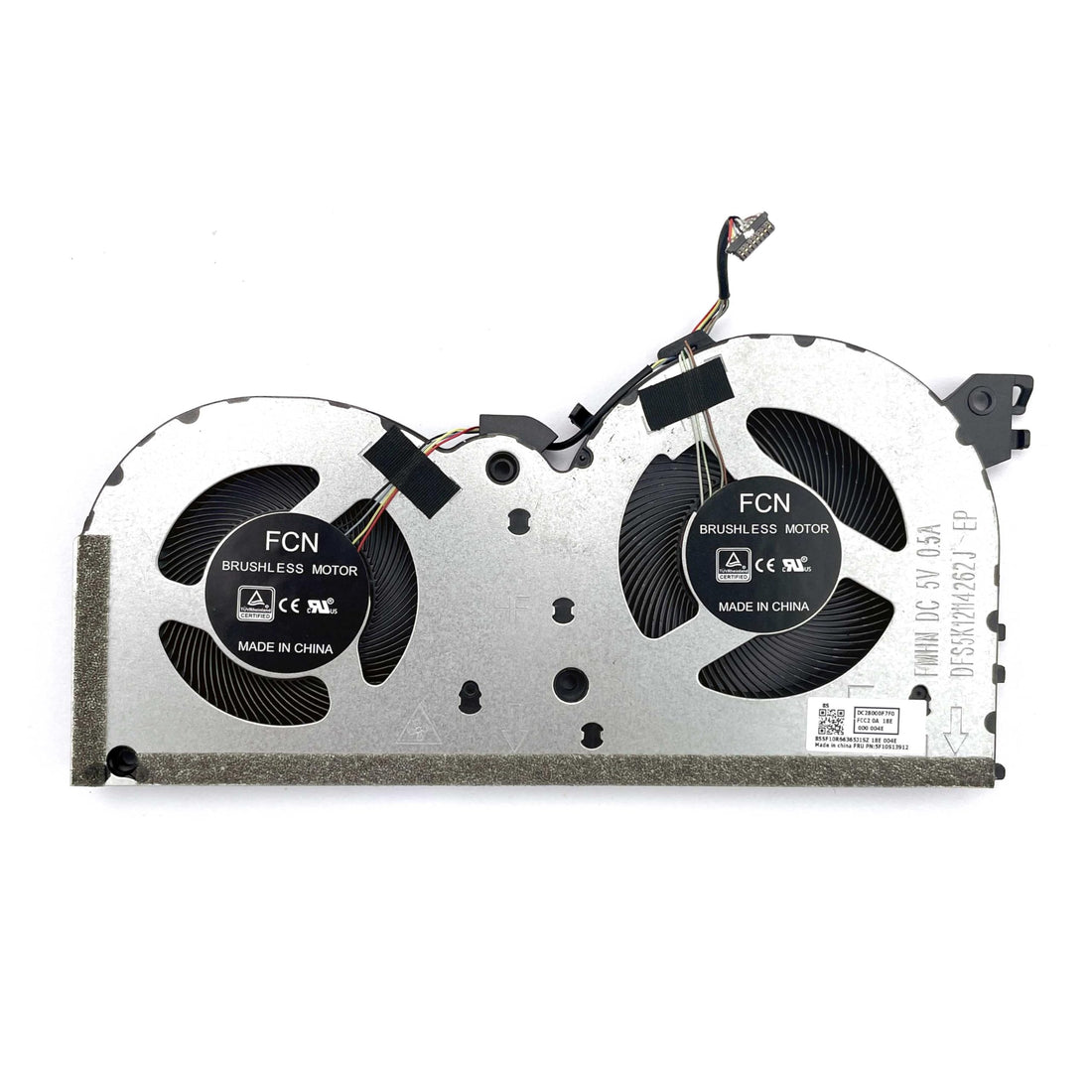 New CPU Cooling Fan Replacement for Lenovo ideapad Gaming 3-15IMH05 (Type: 81Y4), 3-15ARH05 (Type:82EY), ideapad Creator 5-15IMH05 (Type:82D4) Series P/N: DFS5K12114262J, 5F10S13912