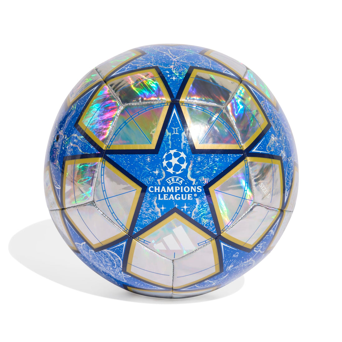 Adidas Uefa Champions League Training Foil Ball For Unisex Multicolour 5
