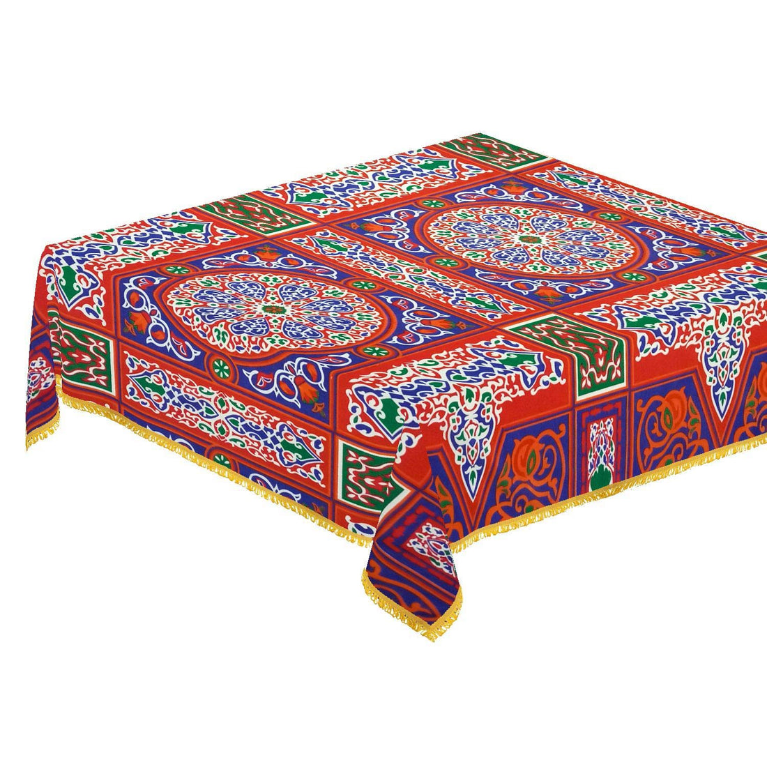 Ramadan Khayamiya Tablecloth (Multicolor, 140cm)