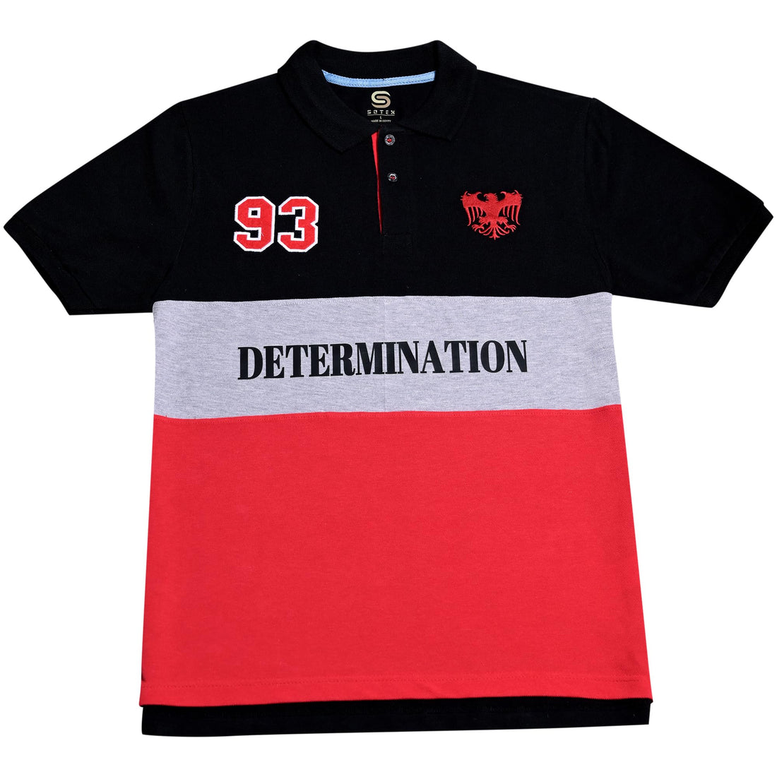 Sotex Mens Polo Shirt Fashion Design With Embroidery,Wide Square Modern