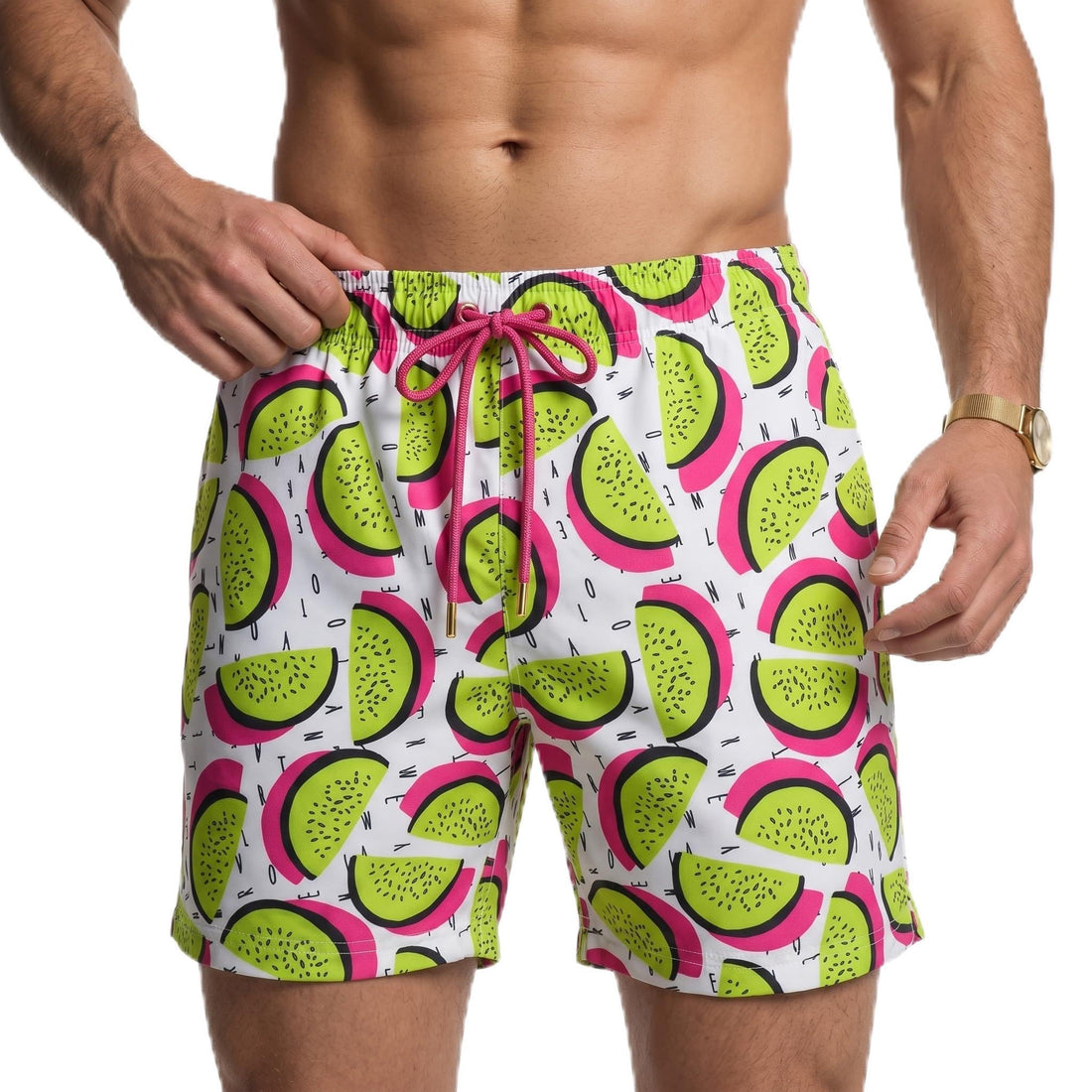 Pavone Men’s Swim Shorts – Stylish Quick-Dry Beach Shorts – Lightweight & Comfortable Summer Swimwear for Beach, Pool & Casual Wear