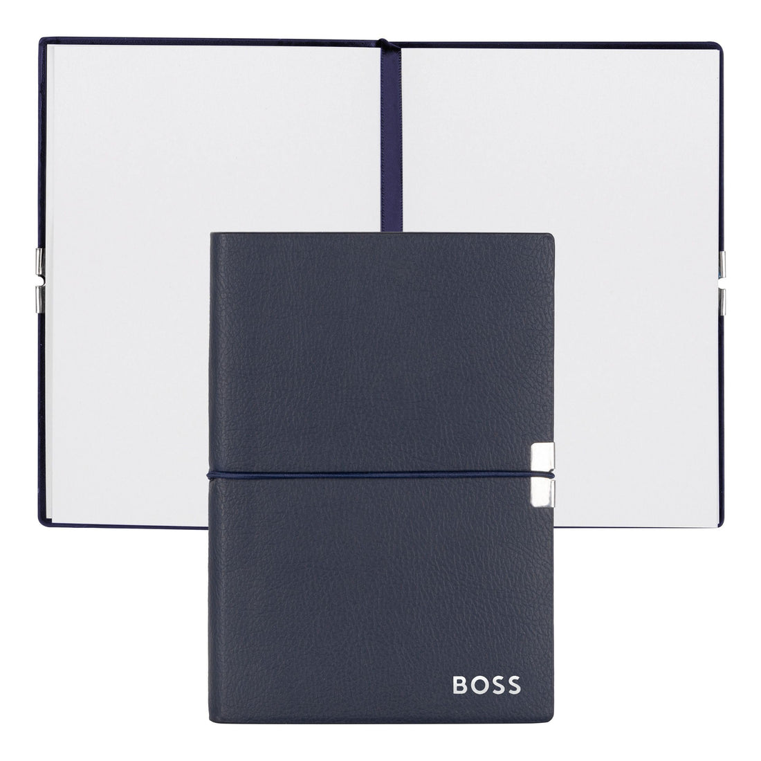 Hugo Boss Notebook A6 Elegance Storyline Navy Plain