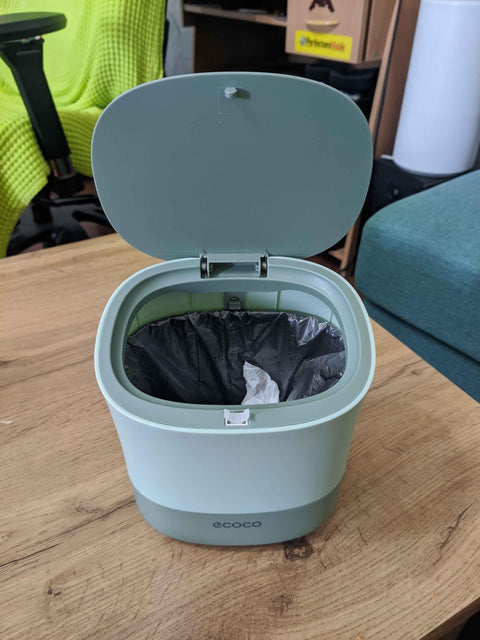Mini Trash Can - Portable small touch basket perfect for desk corners, cars, and trips, offering a modern minimalist design that combines functionality and elegant organization for daily use