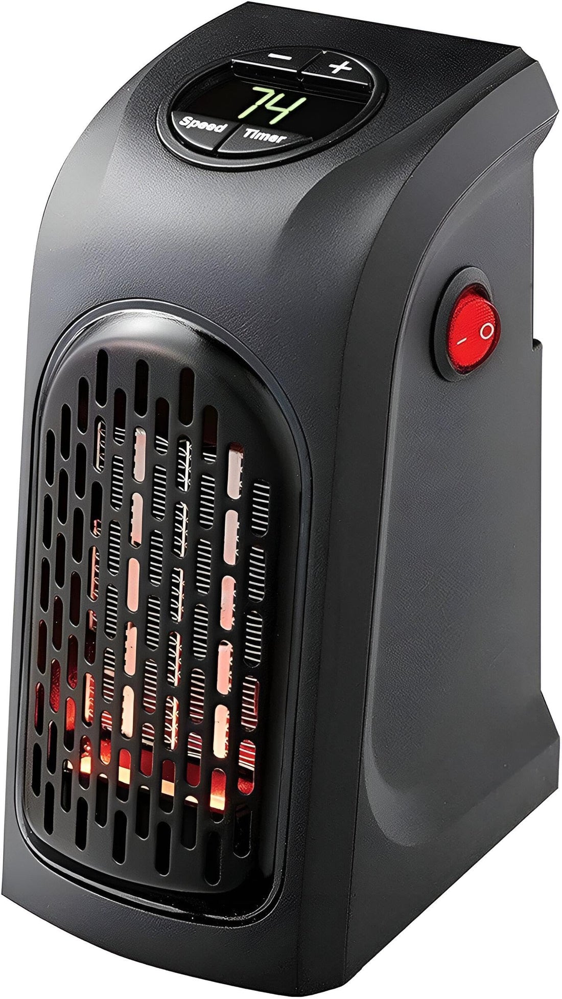 Room Heater - Space-Saving Electric Heater with Remote Control, 400W for Quick and Easy Warmth in Small Indoor Spaces