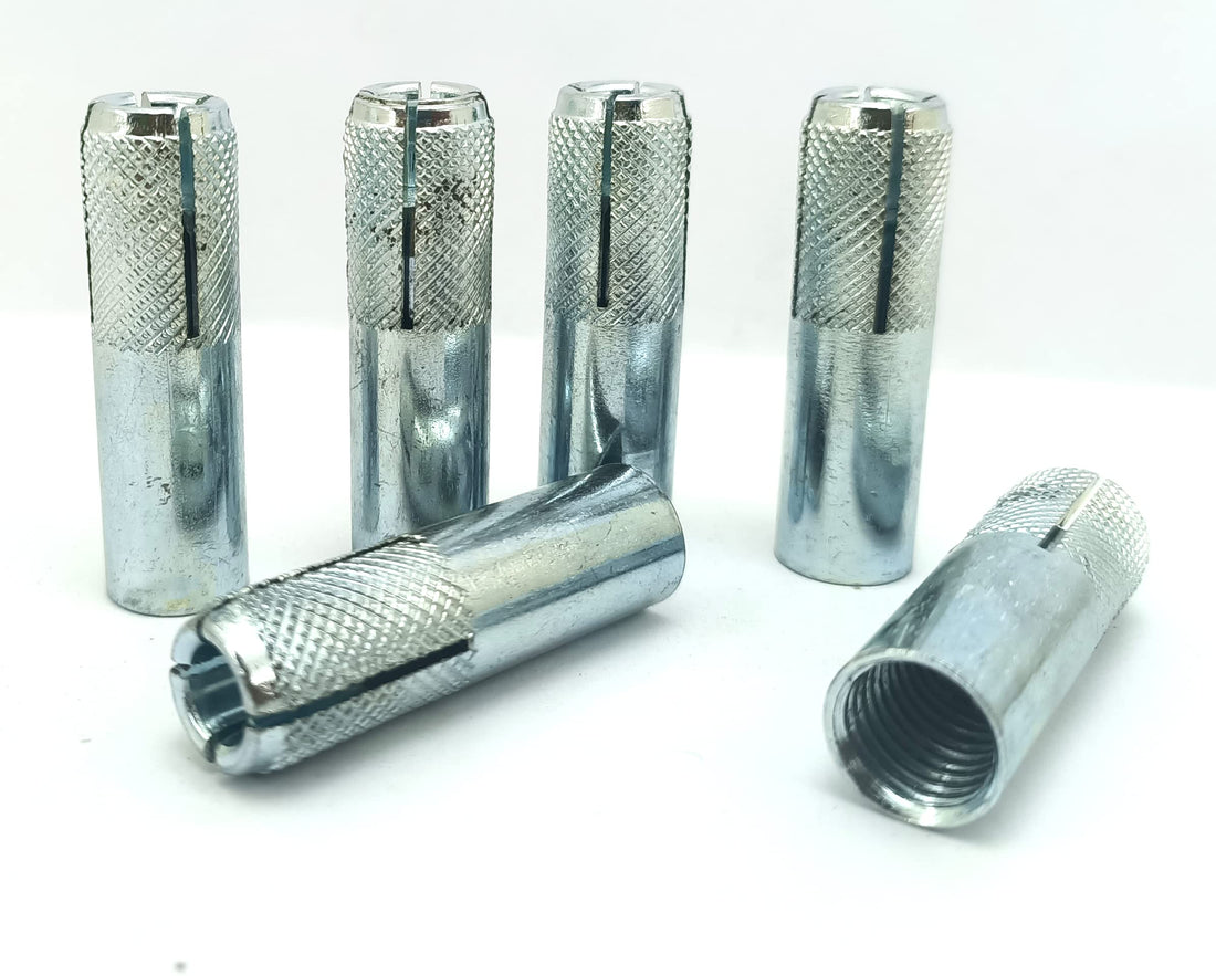 Fisher-Trade KaberTrade - 10mm - 6 Count - Rust Galvanized Metal - 6 Count