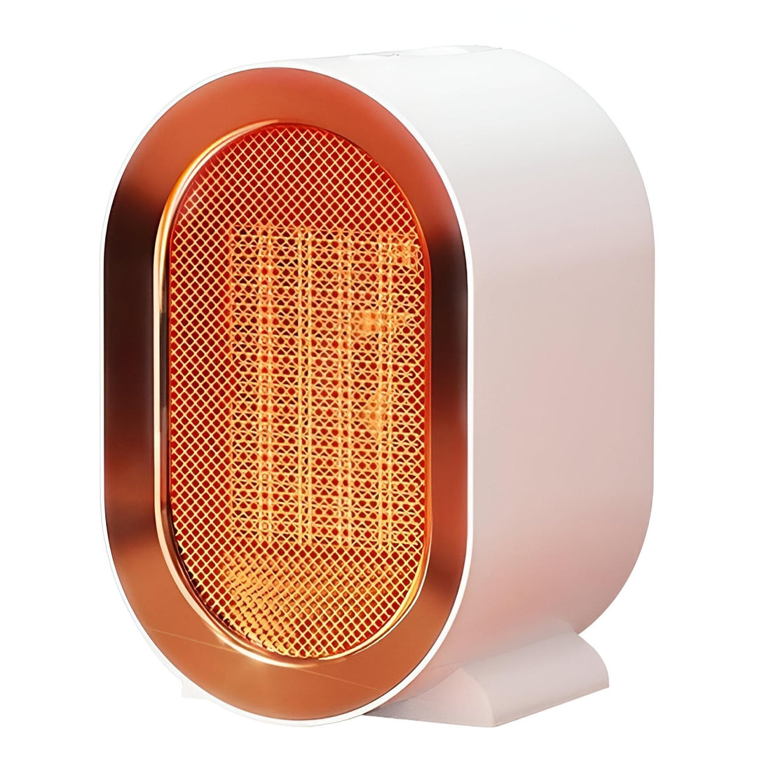 Portable Electric Heater - 1200W High Power Electric Heater for Fast Heating, 2 Temperature Settings and Safe Tip-Over Protection, Ideal for Indoor Use in Offices, Homes and Small Spaces