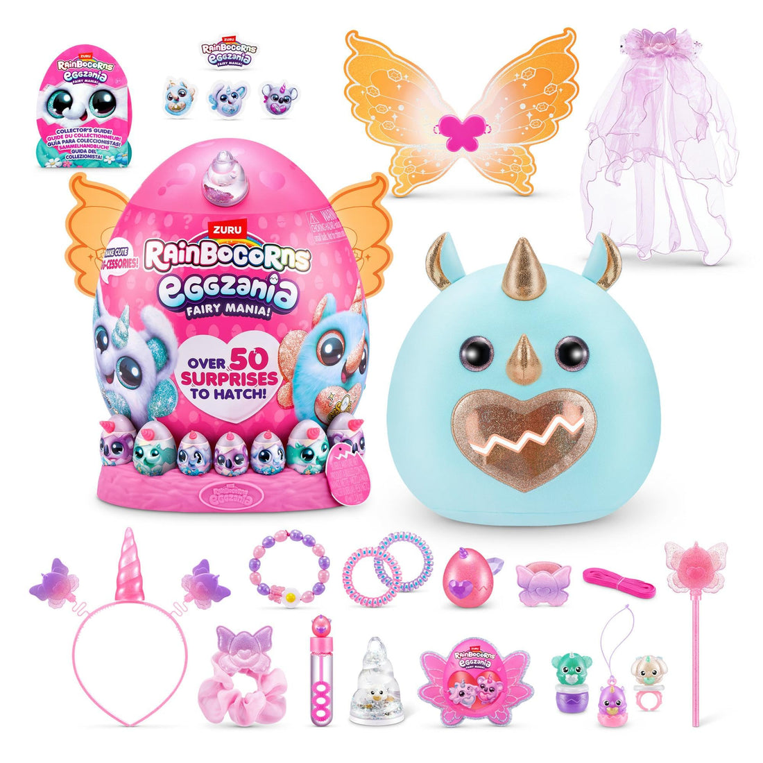 Zuru Rainbocorns Series 1 50+ Surprises Fairy Mania Eggzania Toy